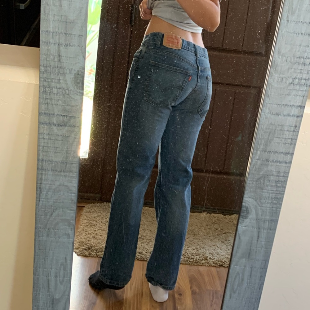 levi jeans dark denim